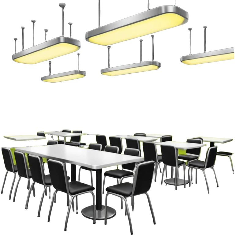 un comedor  de cafeteria emoji