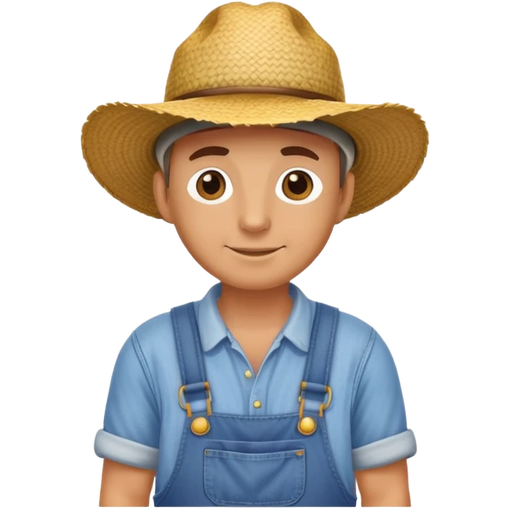 classic farmer emoji