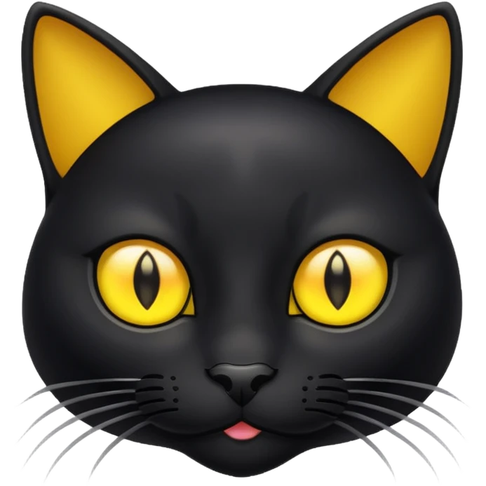 Black cat emoji