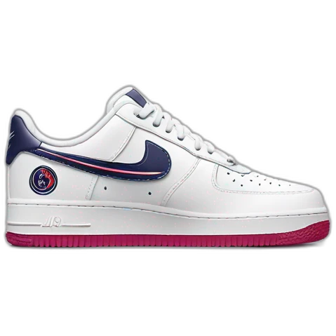 nike air force 1 collaboration with psg emoji