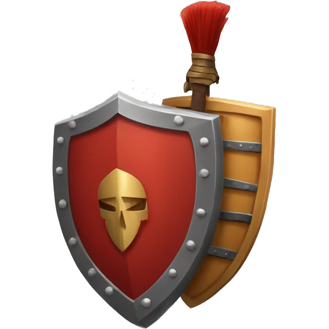 gladiator red shield emoji