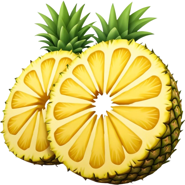 Pineapple slice emoji