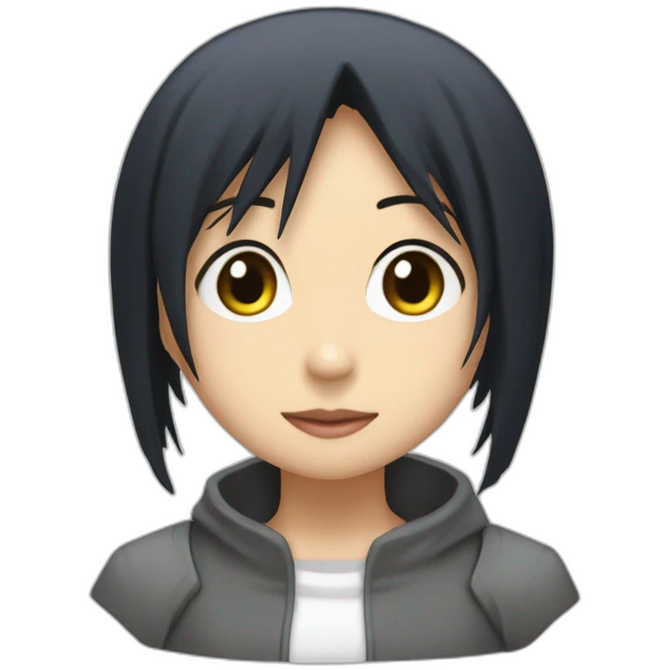 Rukia Kuchiki with engineering cap emoji