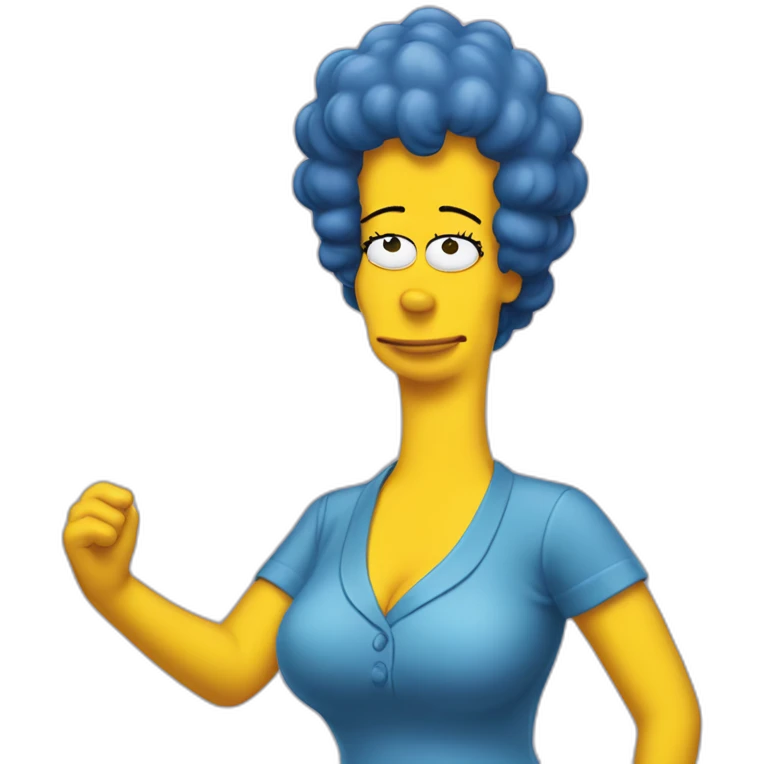 Marge Simpson emoji