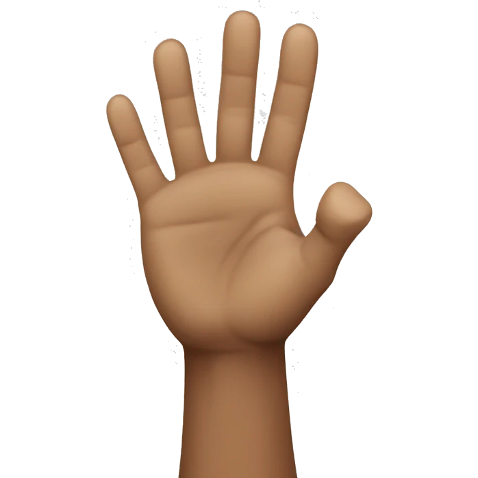 reverse hand victory emoj emoji