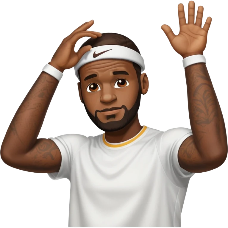 LeBron dabbing  emoji