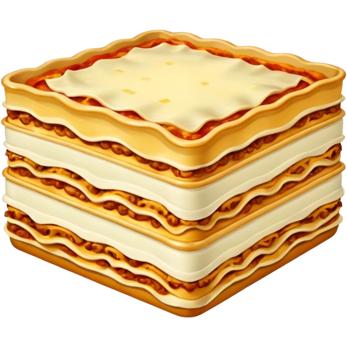Generate me a Lasagna png emoji