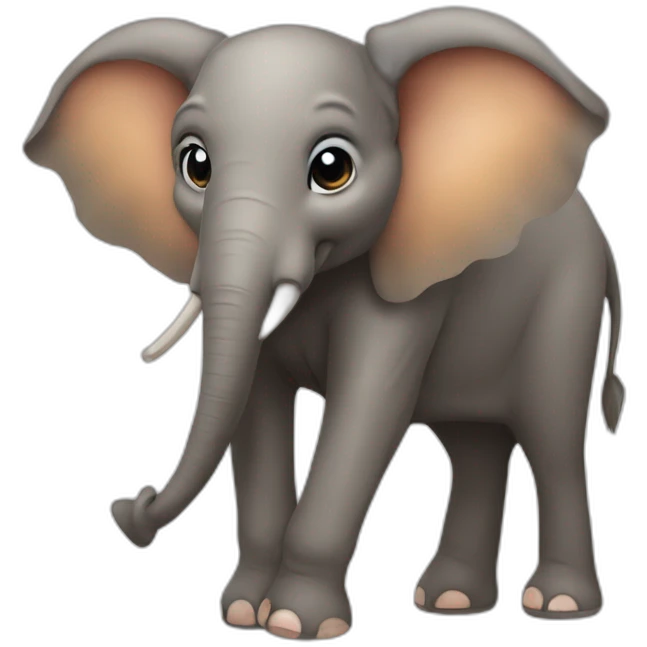 Deer Elephant emoji