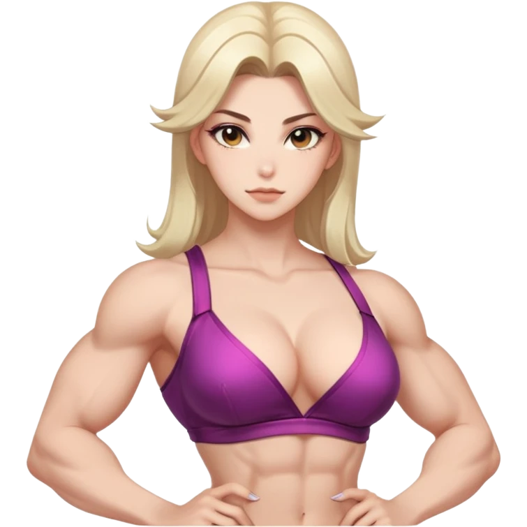 emoji naked hero Fanny from the game mobile legends bang bang emoji
