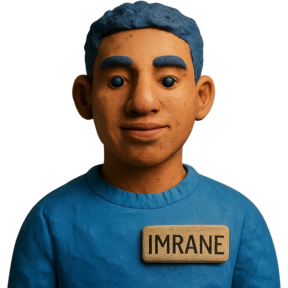 portrait of a person named Imrane emoji