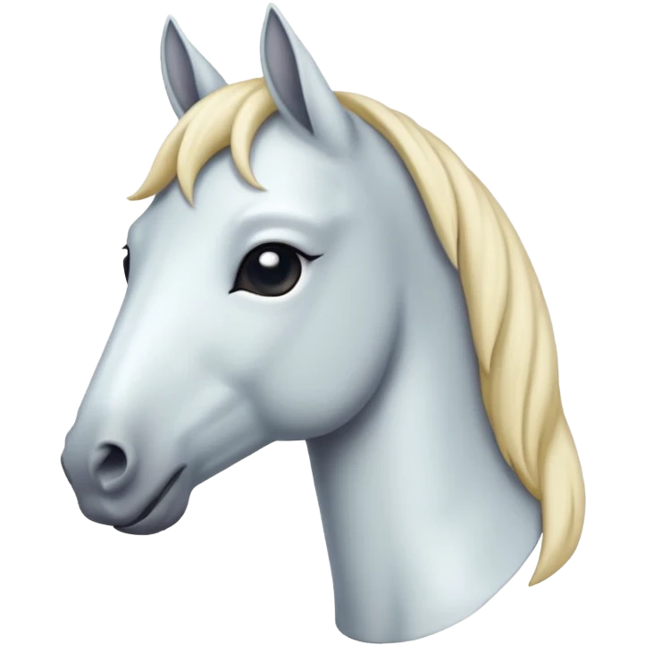 iOS looking horse with a neck emoji emoji