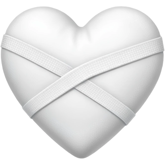 Bandage heart emoji