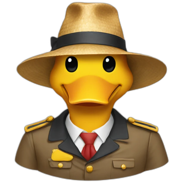 Chapeau Bob canard emoji