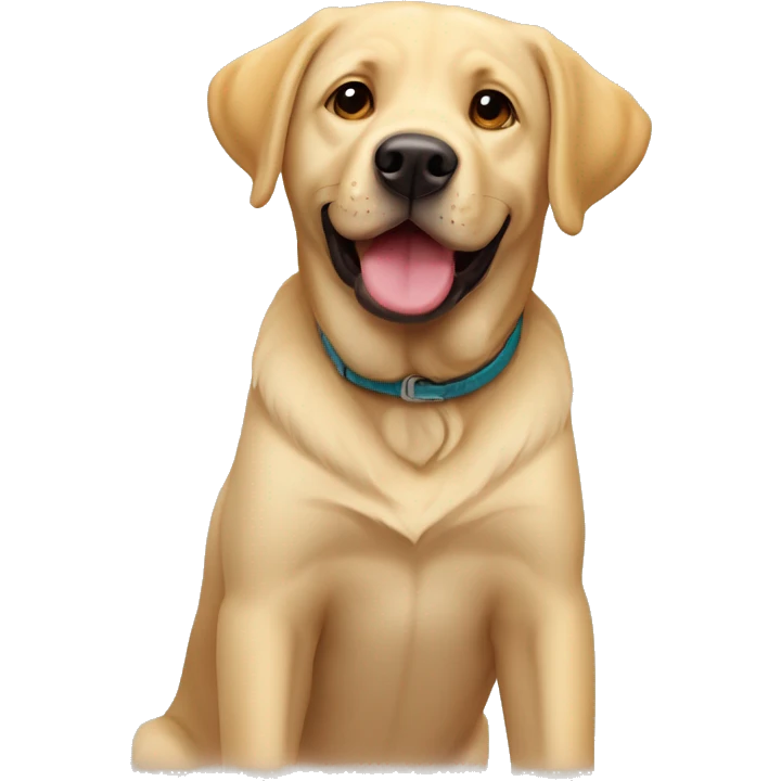 Labrador retriever ￼ emoji