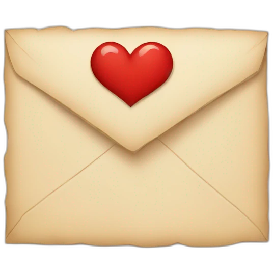 love letter emoji
