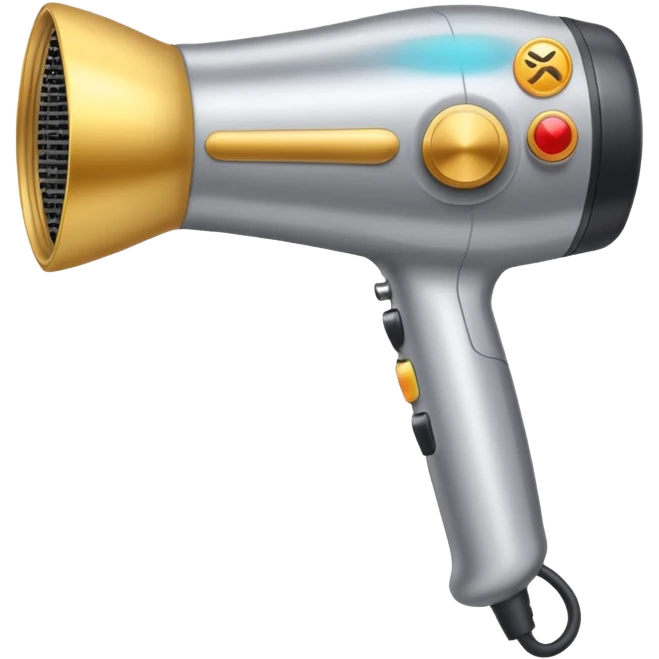 Secador de cabelo emoji