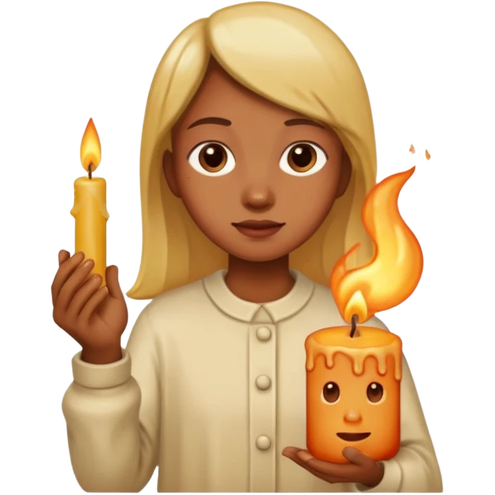 andle on the hand emoji