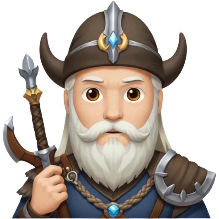 odin with Gungnir emoji