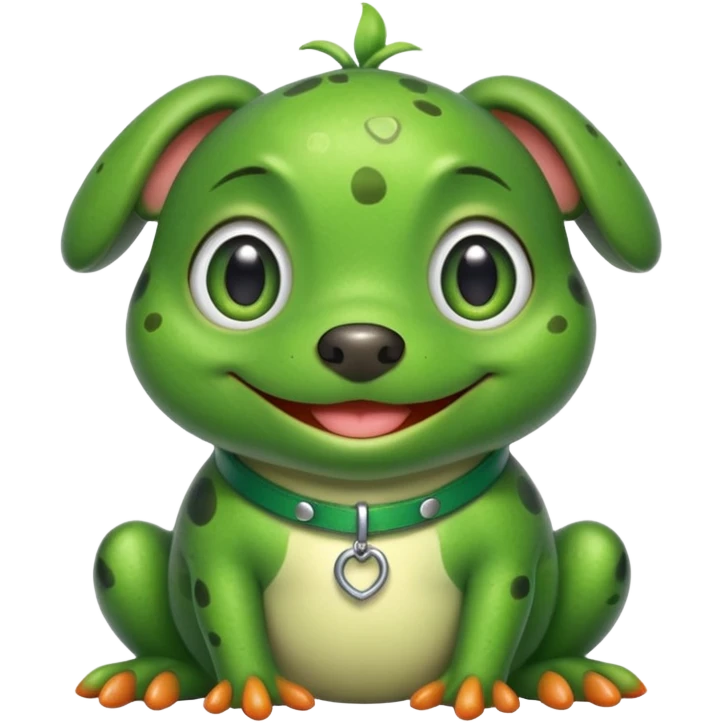 Frog Dog emoji