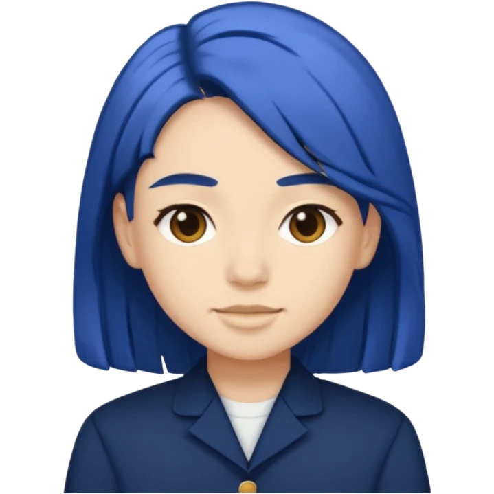 Navy blue KATSEYE emoji