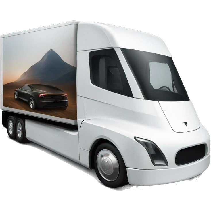 Tesla truck emoji