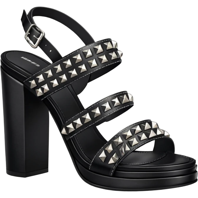 Hyperrealism, still life, Highly detailed, Stud-detail Sandals
Alexander Wang emoji