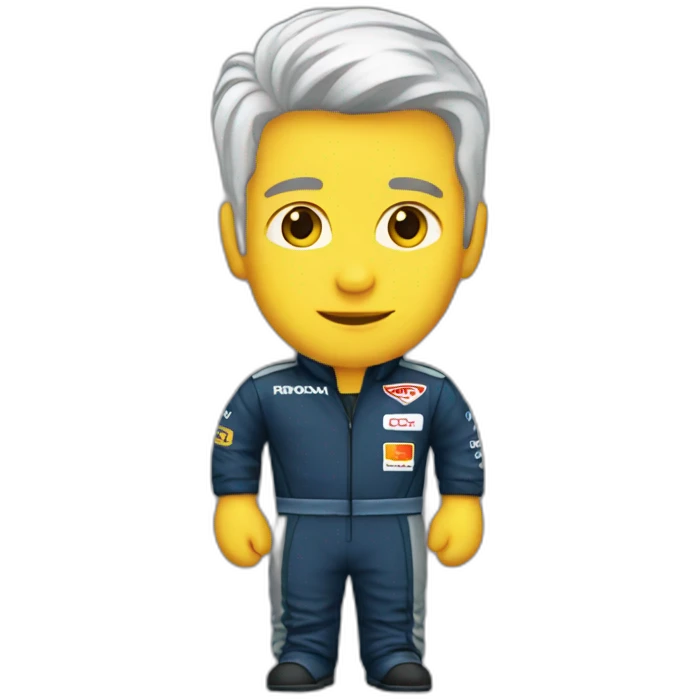 F1 draiver emoji