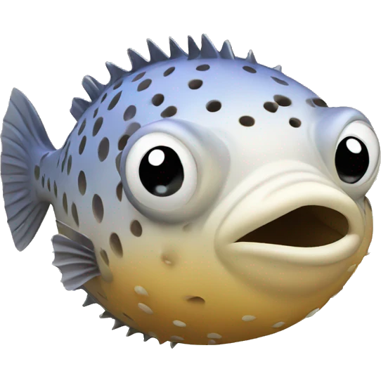 Blowfish emoji