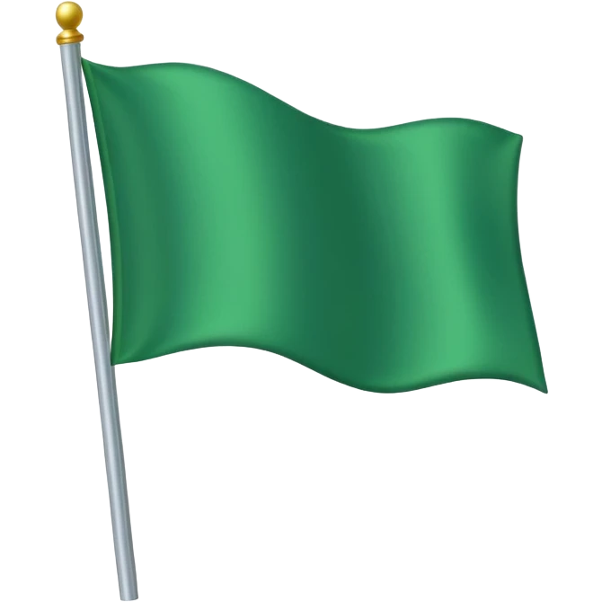 Green flag  emoji