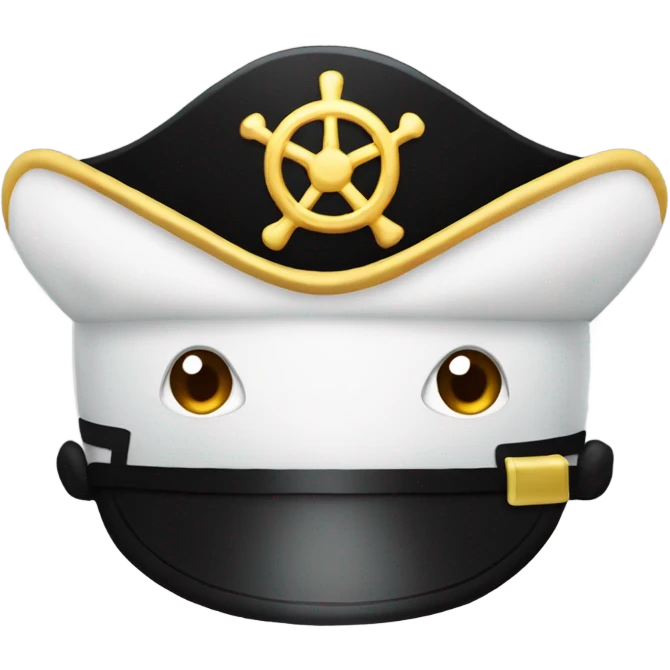 Captain hat emoji with the word AHOYT emoji