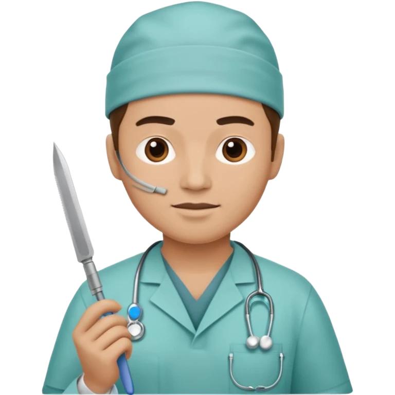 Surgeon with scalpel emoji