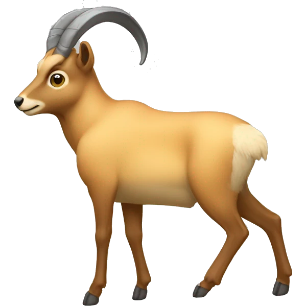 Chamois workinh out emoji