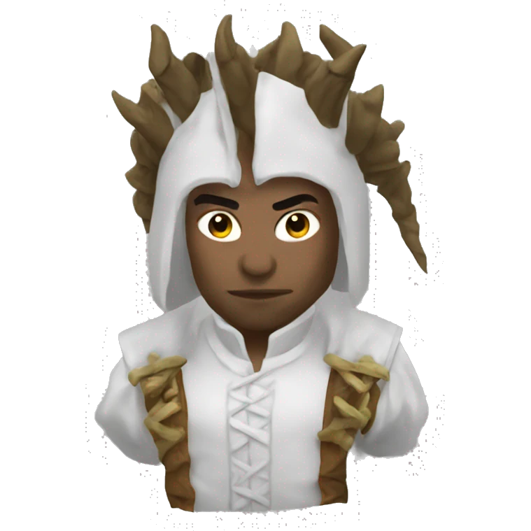 Diablo blanco  emoji