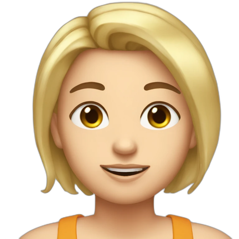 dweeb obsessed with slim thicc Caucasian women emoji