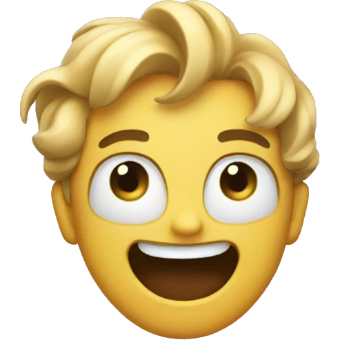Excited waving emoji  emoji