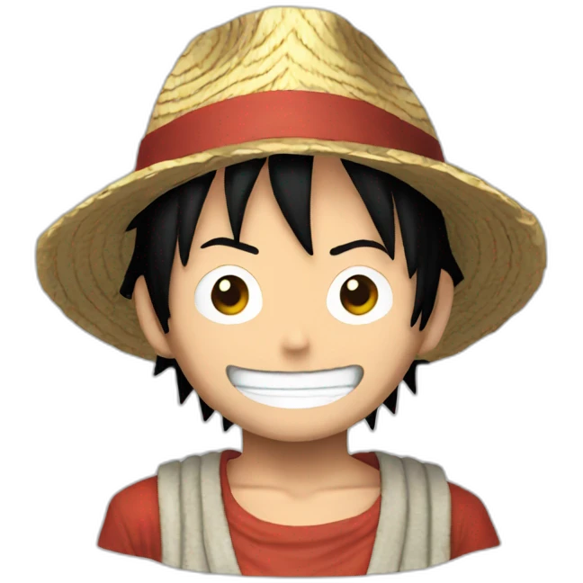 Luffy emoji