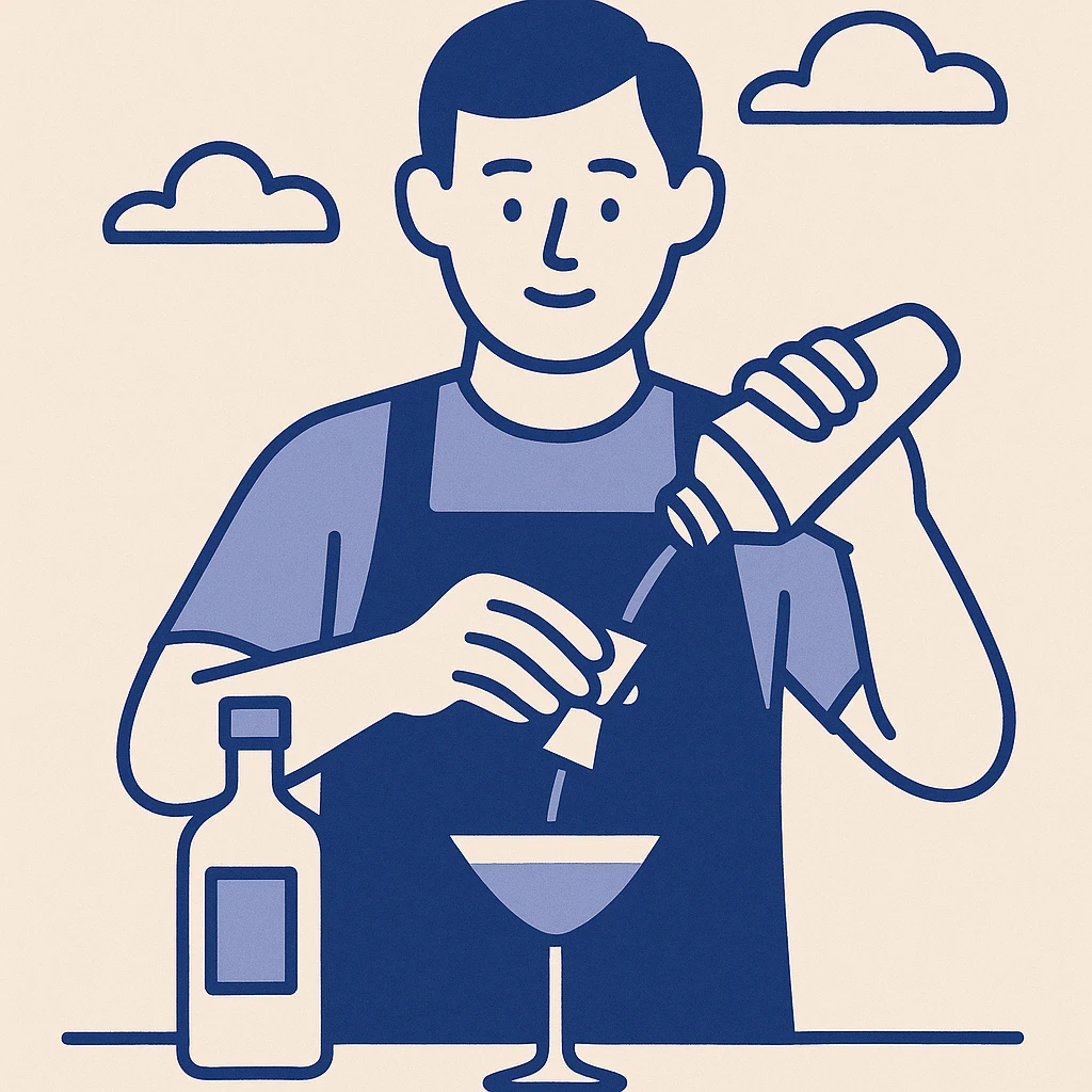 bartender mixing drinks emoji