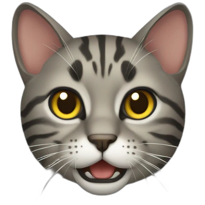 Amry cat in wild mode emoji