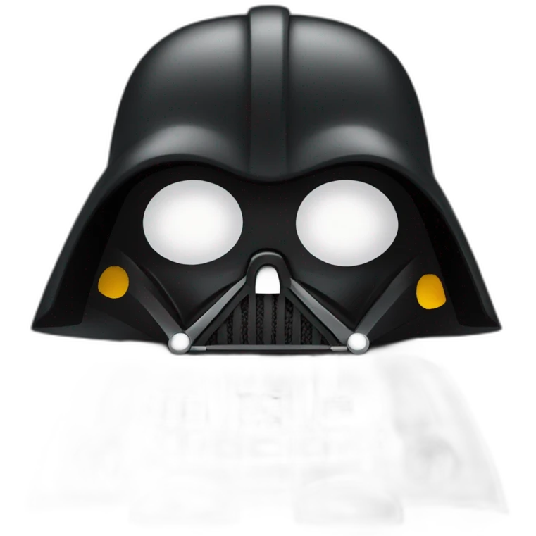 Dark Vador qui embrasse Macron emoji