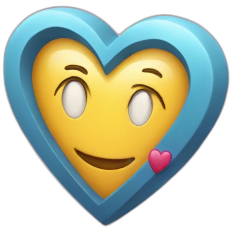Coeur croix emoji