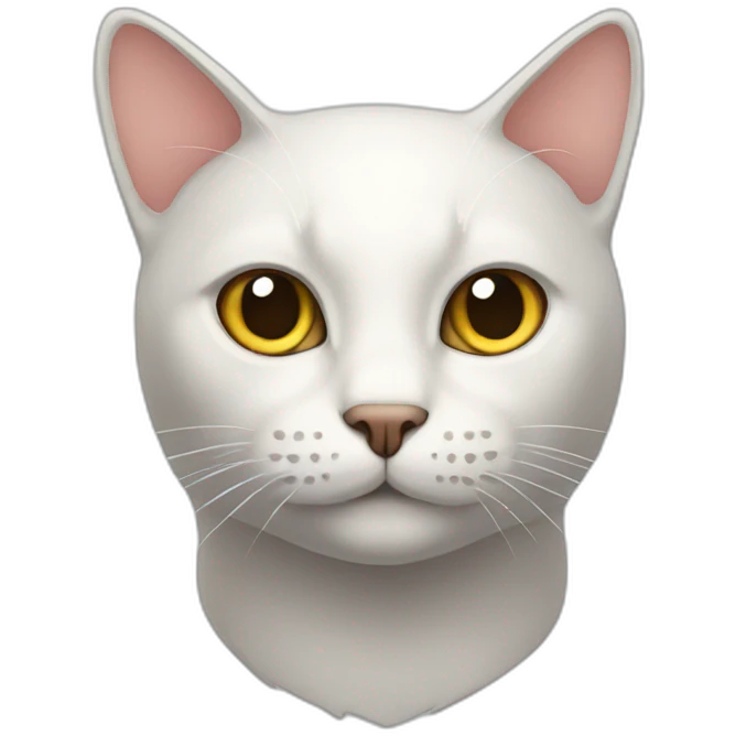 cat with a head emoji
