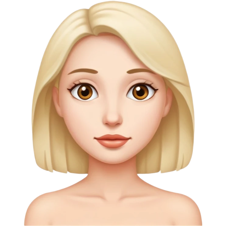 Naked woman ass emoji