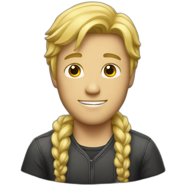blond guy emoji