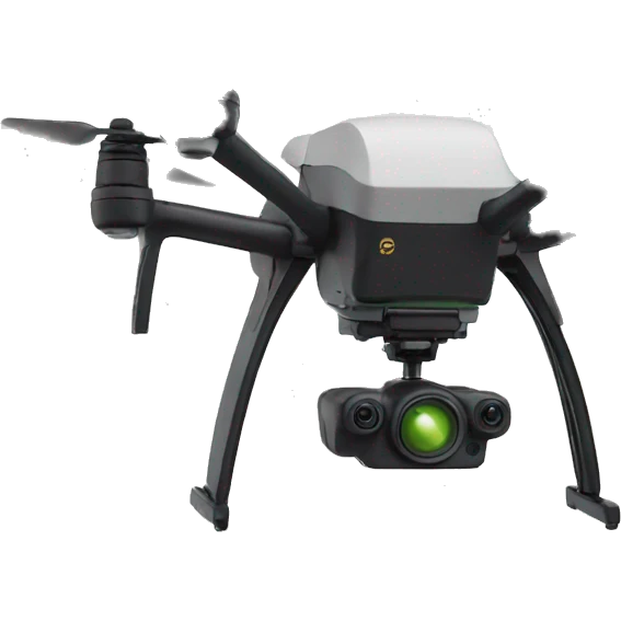 Drone with thumbs up emoji