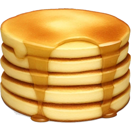 Souffle pancake emoji