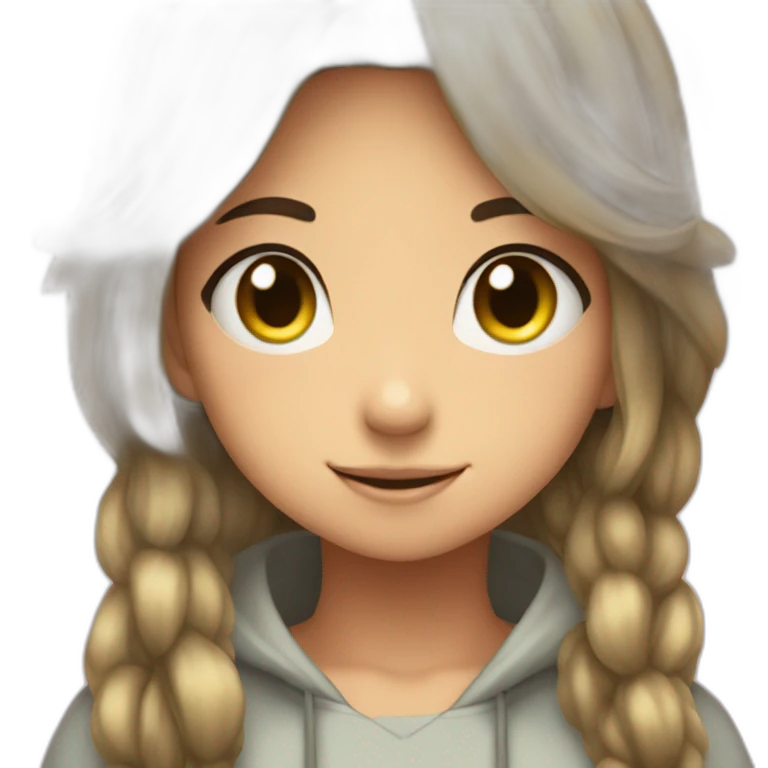 Shy human pokemon girl emoji