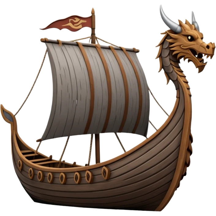 Barco vikingo emoji