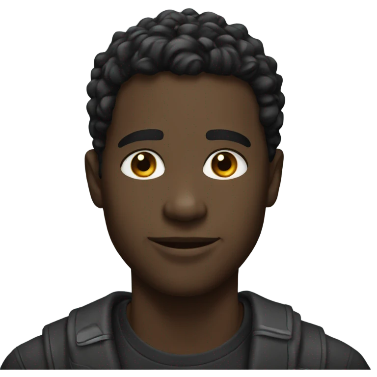 Black guy emoji