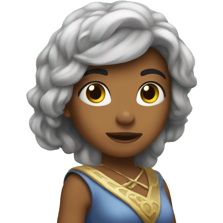 princess in a ruined country emoji