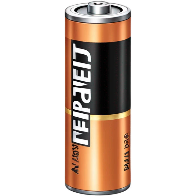 AA battery duracell emoji